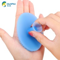 Manual massage silicone wash brush pore clean face exfoliation