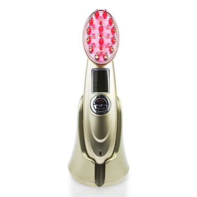 Portable Comfortable Anti Hair Loss Comb Vibration Hair Loss Treatment Laser Head Massager