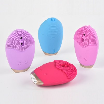 portable silicone face exfoliate brush silicone face washing brush vacuum cleaner small brush