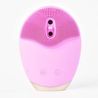 silicone exfoliating face cleansing brush face massage brush waterproof wireless electric washing clean brush