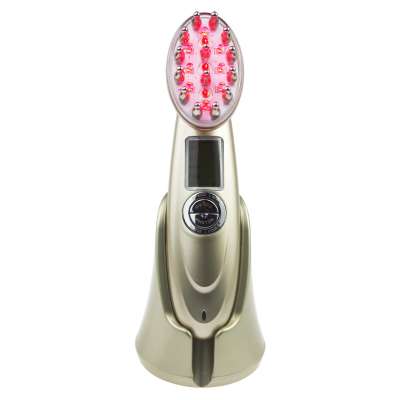 Rechargeable red light therapy hair regrowth for personal care