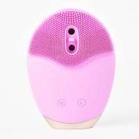 silicone face exfoliate brush skin scrubber facial cleansing brush face cleaner foam soap dispenser automatic for face washing